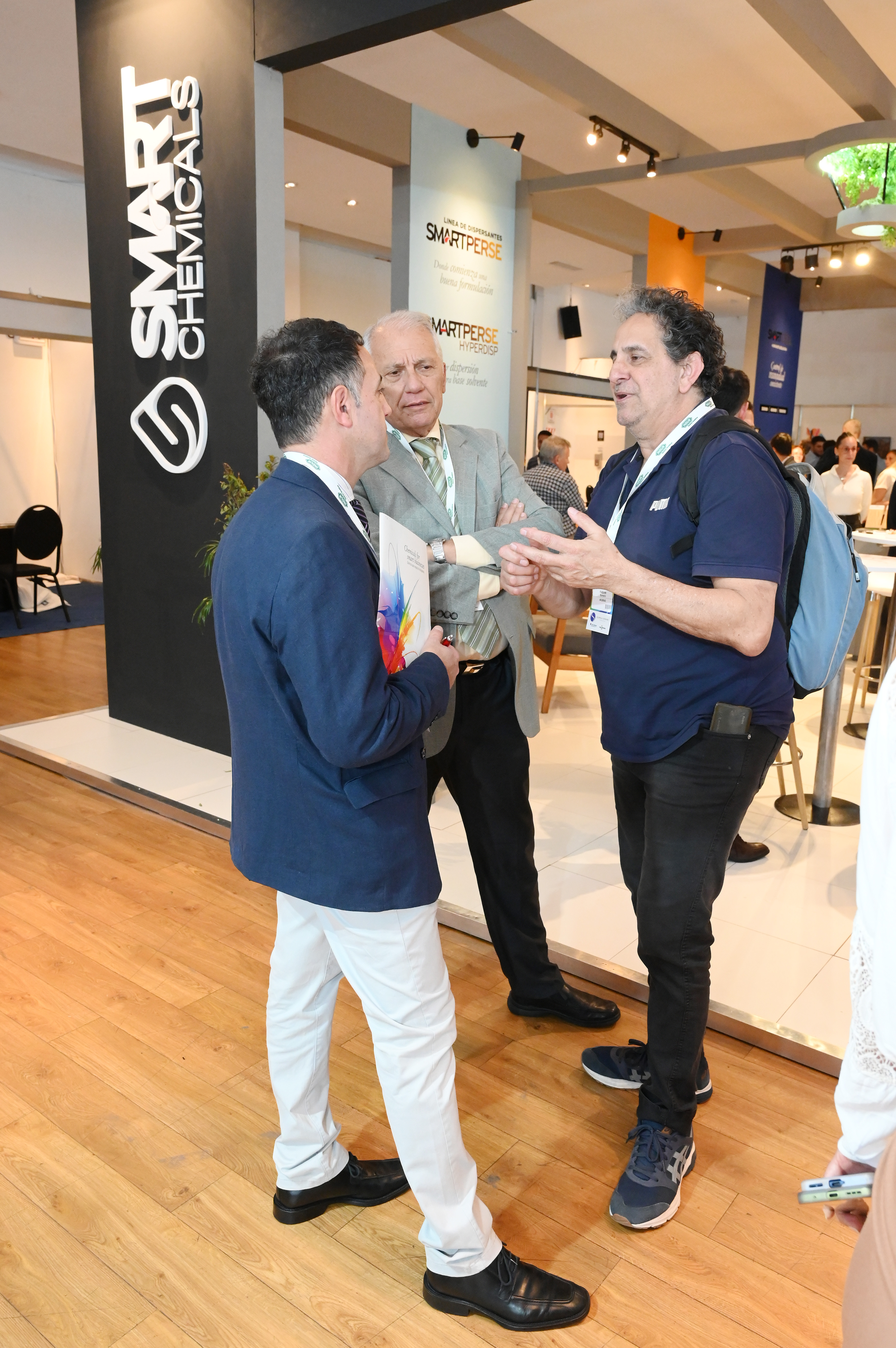 Servicio de barra en el stand de Smart Chemicals